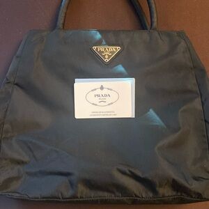 Authentic PRADA Vintage TESSUTO CITY Nylon Hand Bag